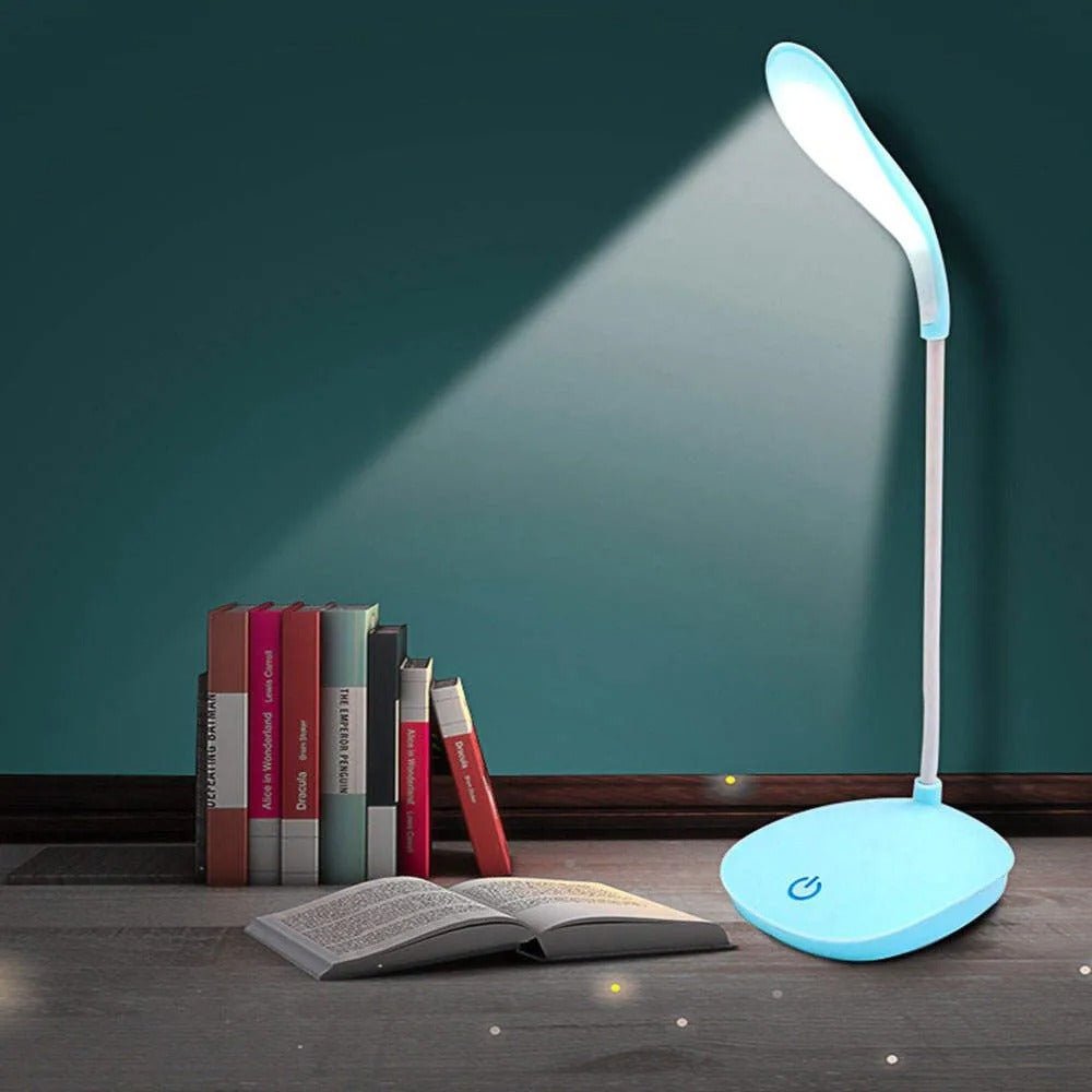 3-Level Dimming LED Desk Lamp Smart Touch Control & Eye Protection Study Light DailyDwell.pk