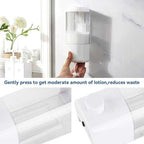 Wall-Mounted Liquid Soap Dispenser | Refillable Bathroom & Kitchen Soap & Shampoo Dispenser DailyDwell.pk