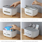 ECOCO Multifunctional Tissue Box with Storage Drawer DailyDwell.pk