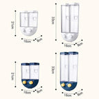 Wall-Mounted Cereal & Grain Dispenser – Leakproof Sealed Food Storage Container DailyDwell.pk
